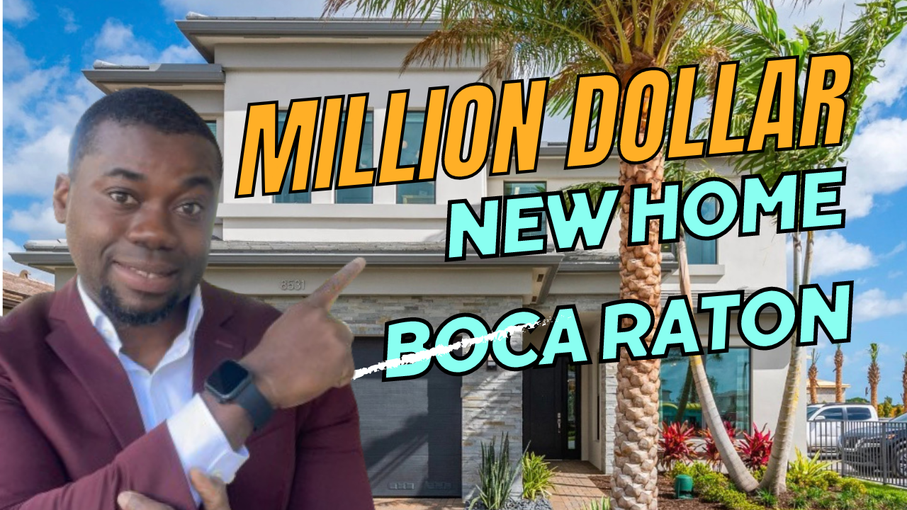 Million Dollar New Home Boca Raton Youtube Thumbnail